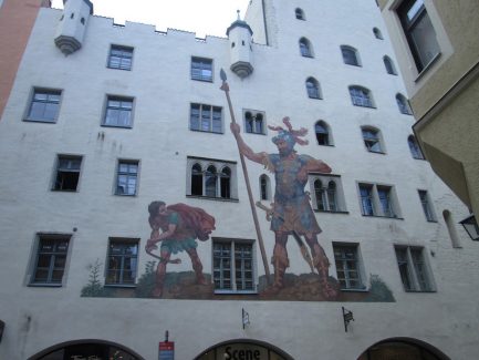 Das Goliathhaus in Regensburg
