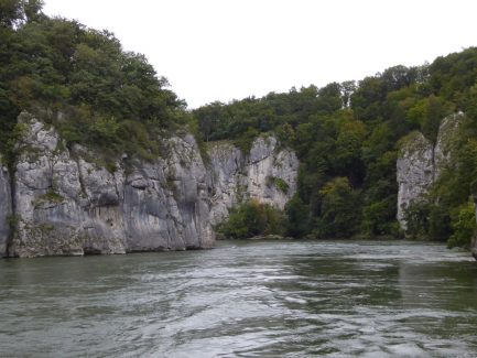 Donaudurchbruch beim Kloster Weltenburg