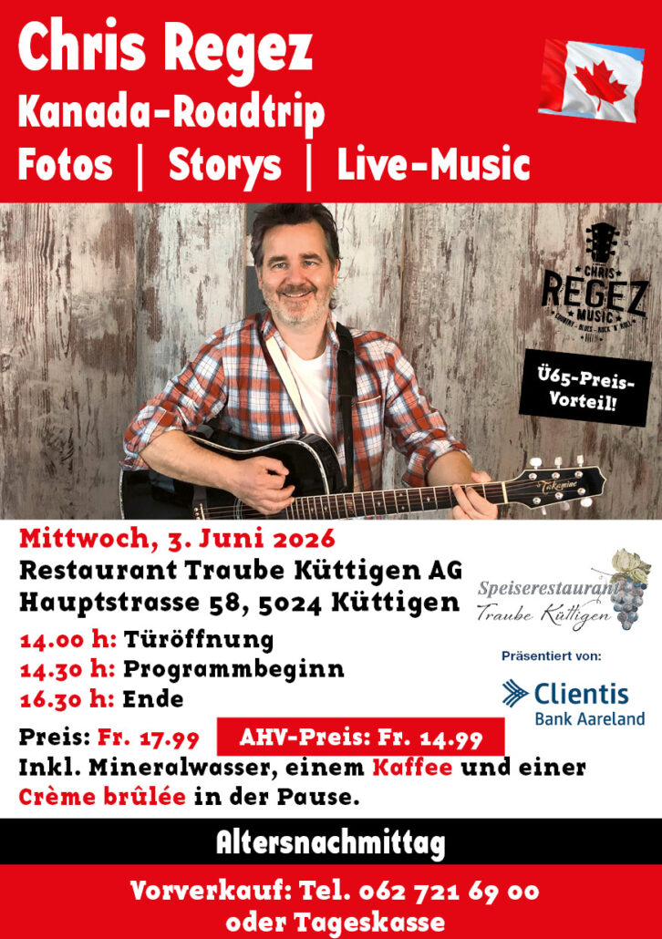 Flyer Küttigen Kanada A5 Version Verein 60 Plus