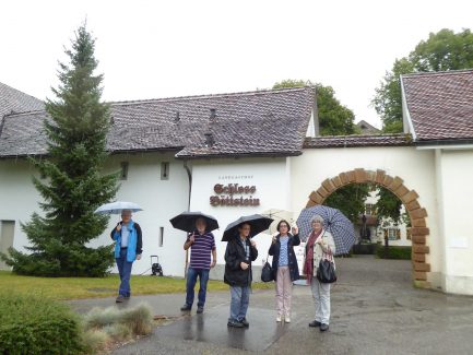 Fröhliche Laune trotz Regen