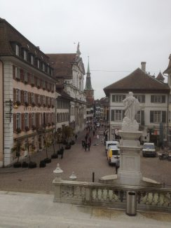 Blick in die Hauptgasse