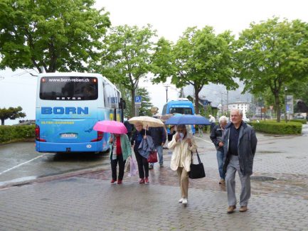 Ankunft in Flüelen am Untersee