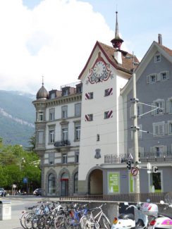 Das Obertor in Chur