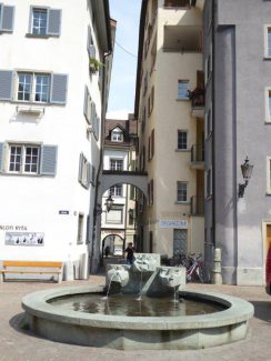 Ein origineller Brunnen