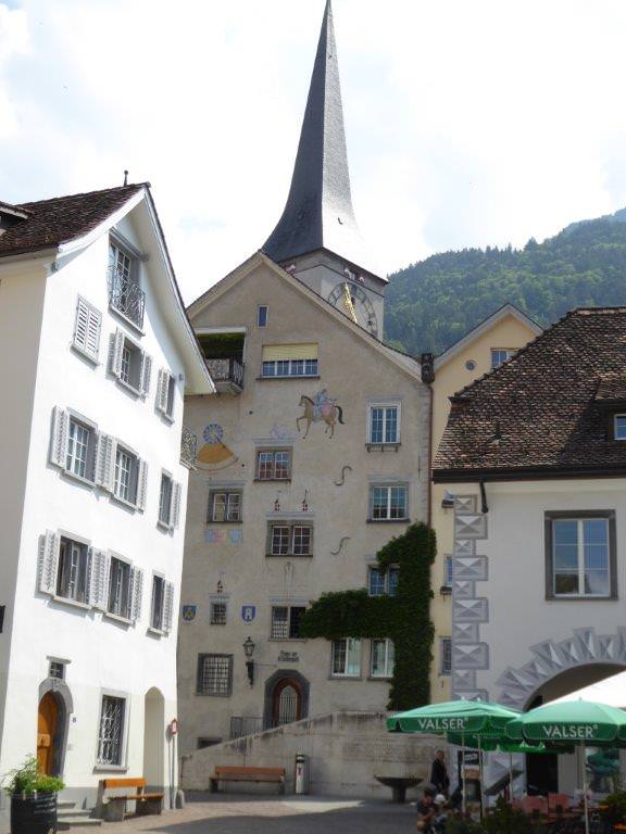 Altstadthäuser in Chur