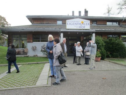 Mittagsrast im Eigenthalerhof