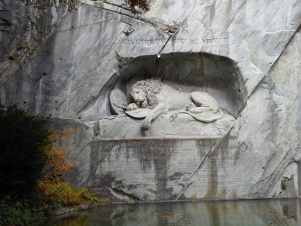 Löwendenkmal in Luzern