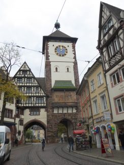 Das Schwabentor stadtseitig