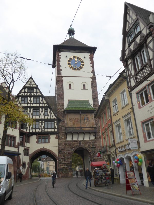 Das Schwabentor stadtseitig