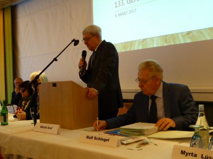 Eröffnung der Generalversammlung