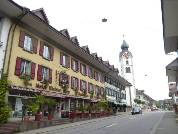 Im Städtchen Huttwil