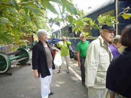 Dampfzug in Cevennen