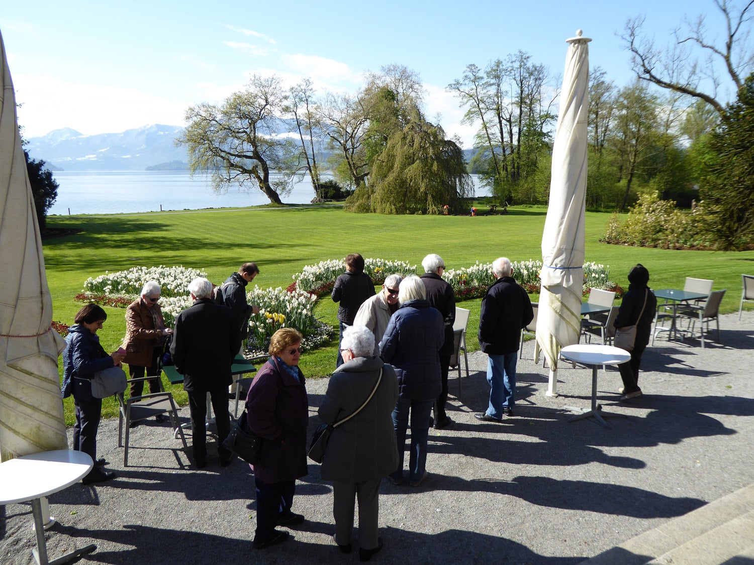 Parklandschaft am Zugersee