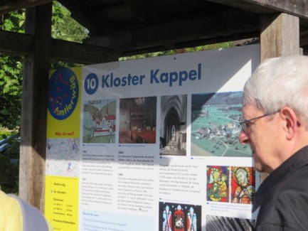 Eingang zum Kloster Kappel