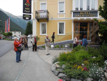 Kaffeehalt in Zernez
