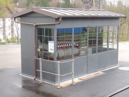 Restauriertes Stellwerk