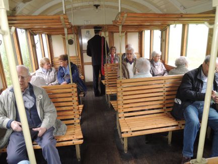Historischer Drittklasswagen